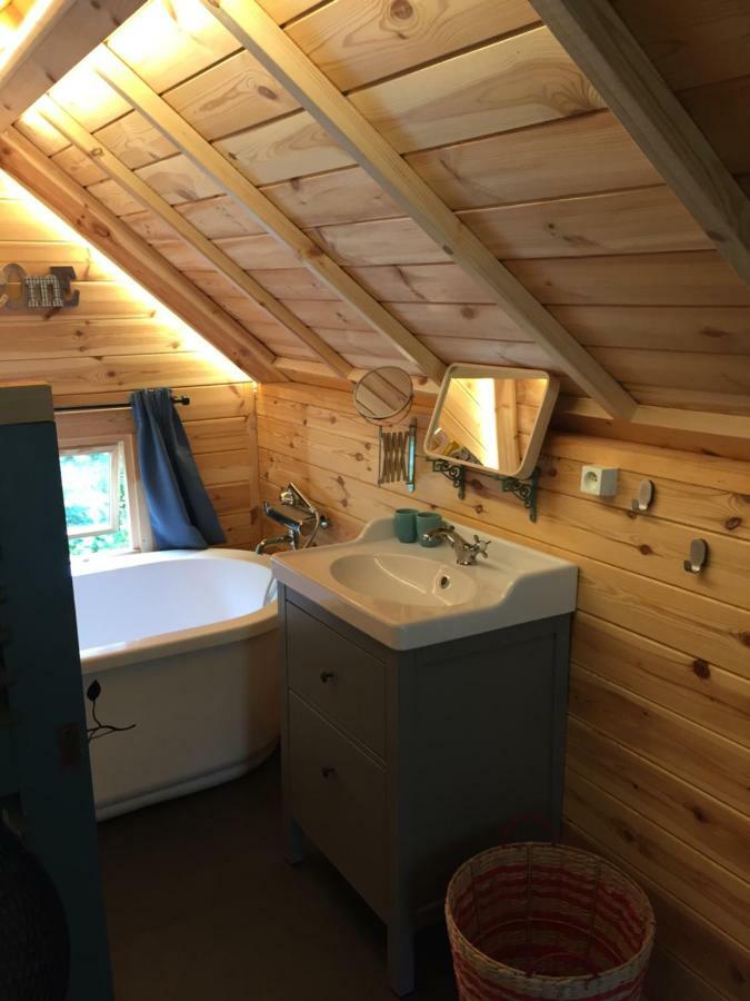 La Cabane De L'Atelier Bomal Buitenkant foto